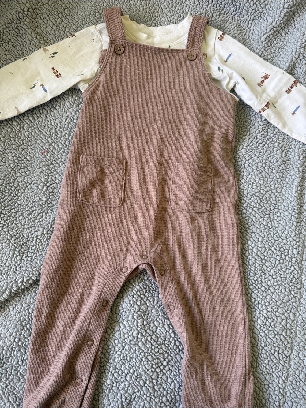 Carters baby over all set 18 month